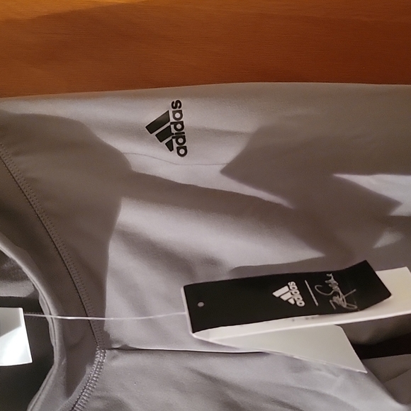NWT Adidas Woman's Gray Workout Leggings Size: Small - Picture 4 of 5